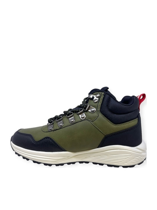 Kids Hiking Boots Climb Rx Mid Khaki