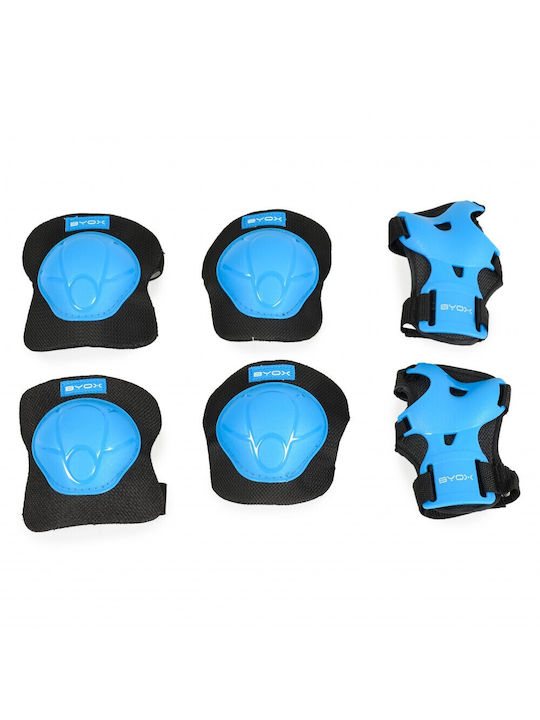 Byox Children's Protective Gear Set for Rollers Blue