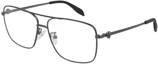 Metal Prescription Eyeglass Frames Black AM0277O-001
