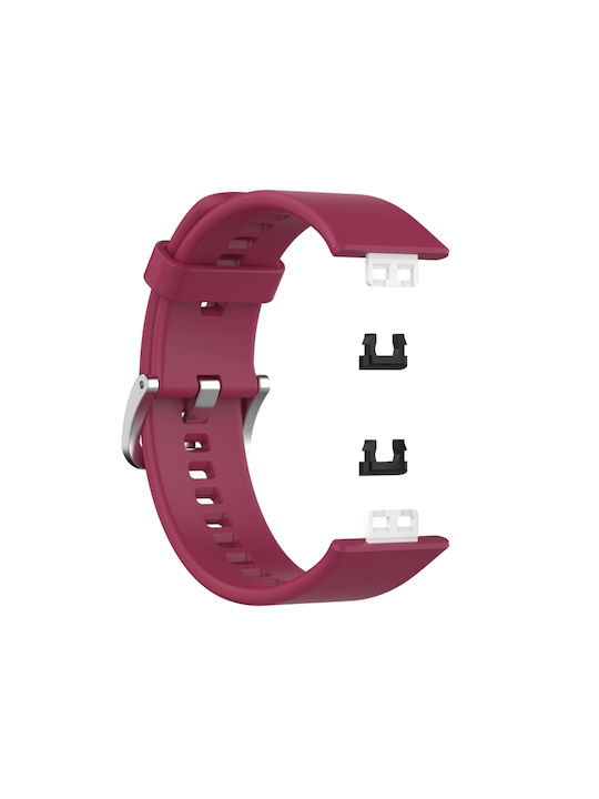 Armband Silikon Rot (Huawei Watch Fit)