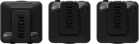 Rode Wireless PRO & 2x RODE Interview Go Πυκνωτικό Μικρόφωνο Πέτου Δημοσιογραφικό