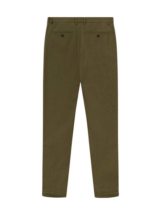 Les Deux Men's Trousers Suit Khaki