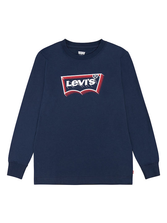 Levi's Kinderhemd Langarm Blau