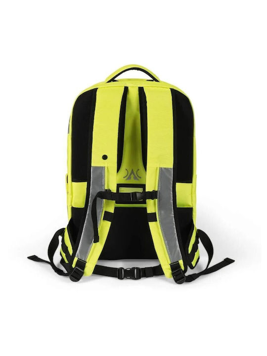 Dicota Hi-Vis Waterproof Backpack Backpack for 17.3" Laptop Yellow