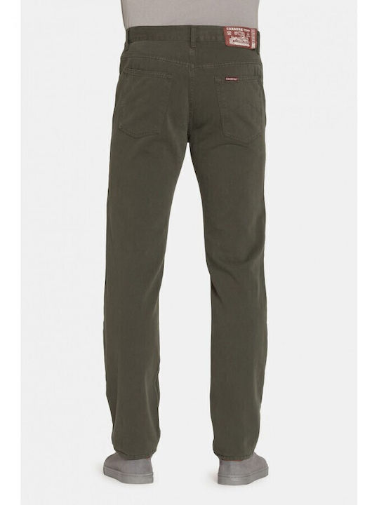Men's Jeans Pants with Regular Fit Green