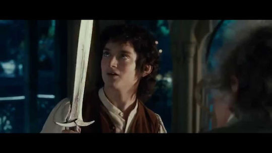 Hobbit Σπαθί Ρέπλικα μήκους 18εκ.