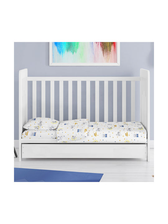 Dimcol Baby Bettbezug Blau 120x160cm.