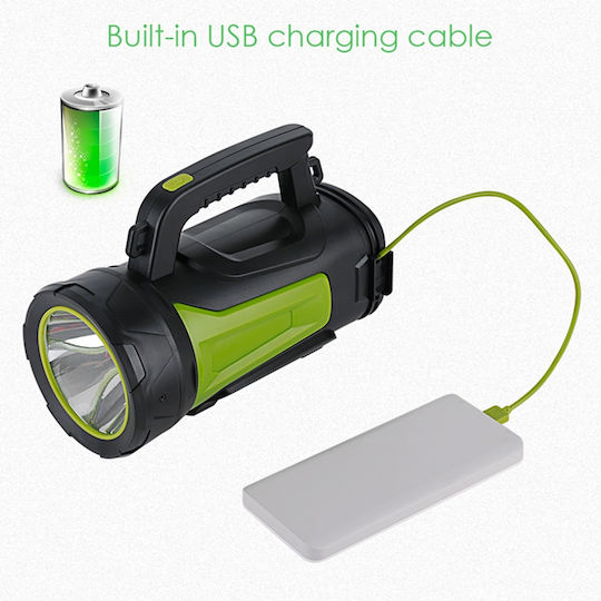 Boruit Handheld Spotlight LED Black