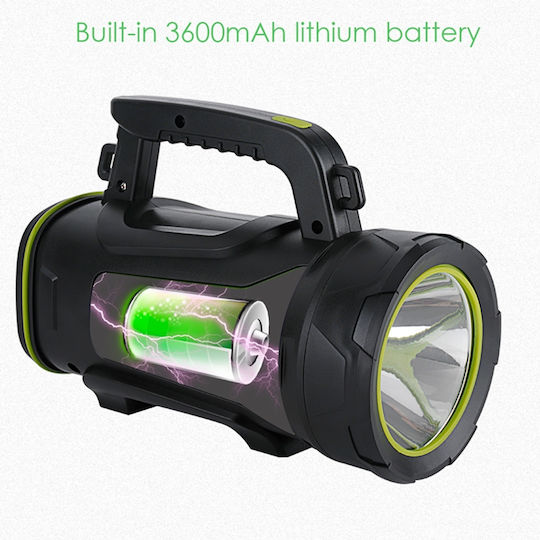 Boruit Handheld Spotlight LED Black