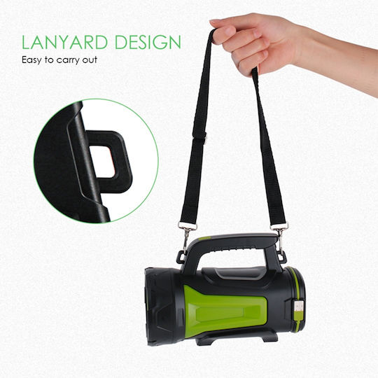 Boruit Handheld Spotlight LED Black