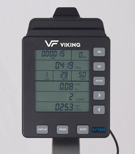 Viking Ergo Όρθιο Ποδήλατο Γυμναστικής Μαγνητικό με Ροδάκια