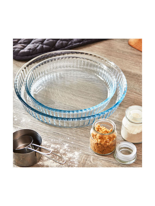 TnS Round Heat-Resistant Cookware 30x28cm 2pcs