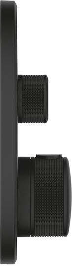 Grohe Grohtherm Smartcontrol за душ кабина 2 изхода Черен Grohe Grohtherm Smartcontrol за душ кабина 2 изхода Черен