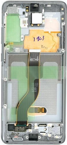 Samsung Mobile Phone Replacement Screen with Touch Mechanism for Samsung Galaxy S20+ 5G S20+ G985 Gray