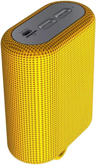 Canyon BSP-4 Bluetooth Speaker 5W with Radio and Battery Life up to 4 hours Yellow