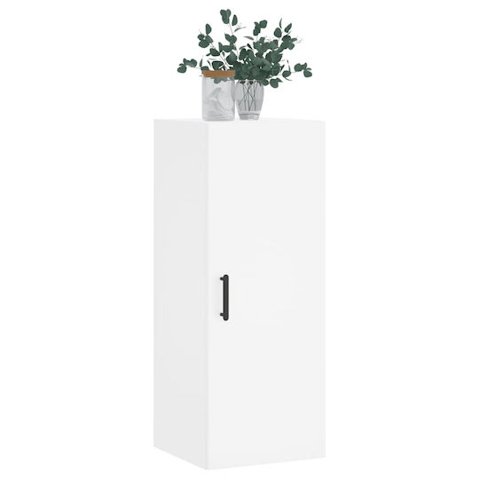 vidaXL Bathroom Cabinet L34.5xW34xH90cm White