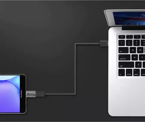 Izoxis Izoxis Конвертор USB-C мъжки към micro USB женски Сребрист 1бр