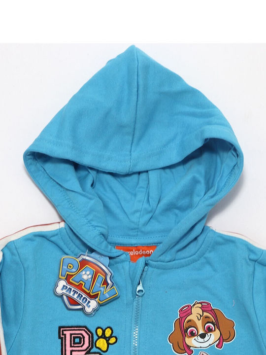 Nickelodeon Girls Cardigan with Zipper Blue