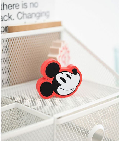 Grupo Erik Σετ Γόμες για Μολύβι Disney Mickey 2τμχ Κόκκινες