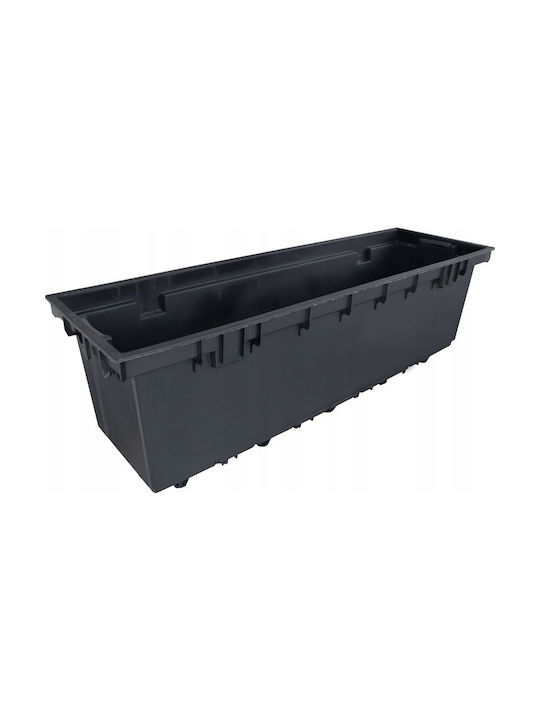 Marhome Urbi Case Blumenkasten Kunststoff Charcoal 58x18x19.5cm.