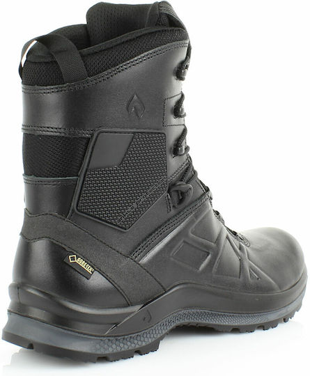 Haix Cizme Militare Black Eagle Tactical 2.0 GTX High Impermeabile Cu Membrană Gore-Tex 4 Anotimpuri Din Piele Negre
