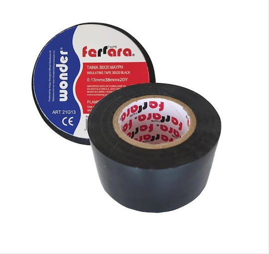 Wonder Insulation Tape 38mm x 20m 04-2865 Black