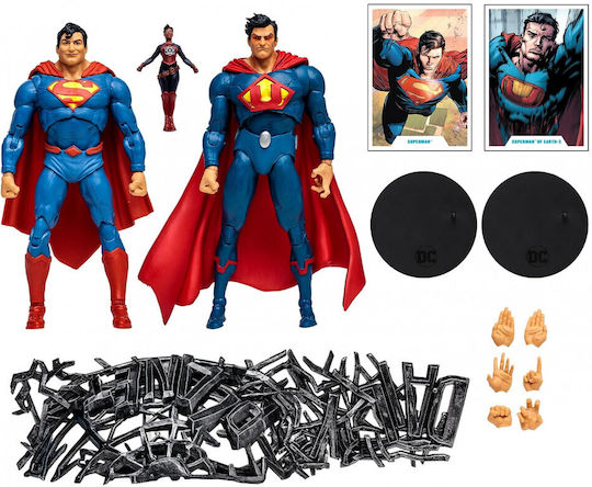 Mcfarlane Toys DC Comics: Superman vs Superman of Earth 2-Pack Φιγούρα Δράσης ύψους 18εκ. σε Κλίμακα 1:10