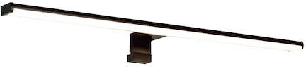 Lucas Modern Lumină de Baie cu LED Integrat și Lumină Alb Natural Negru 40x10.6x4.2cm