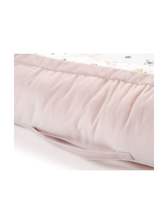 La Millou Moonlight Swan nest Baby Bed Reducer Pillow Pink 110x70cm