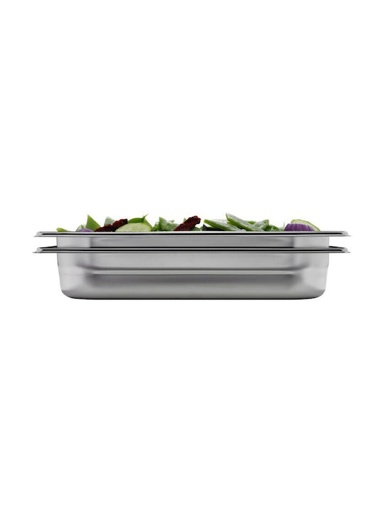 Electrolux Ταψί Ορθογώνιο από Ανοξείδωτο Ατσάλι 32.5x34.4cm 2τμχ