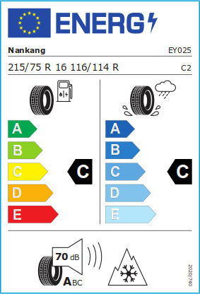 Nankang 215/75R16 116/114R Χειμερινό Λάστιχο Αυτοκινήτου