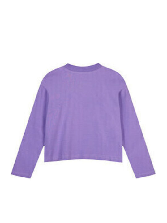 Kids' Shirt Long Sleeve Purple