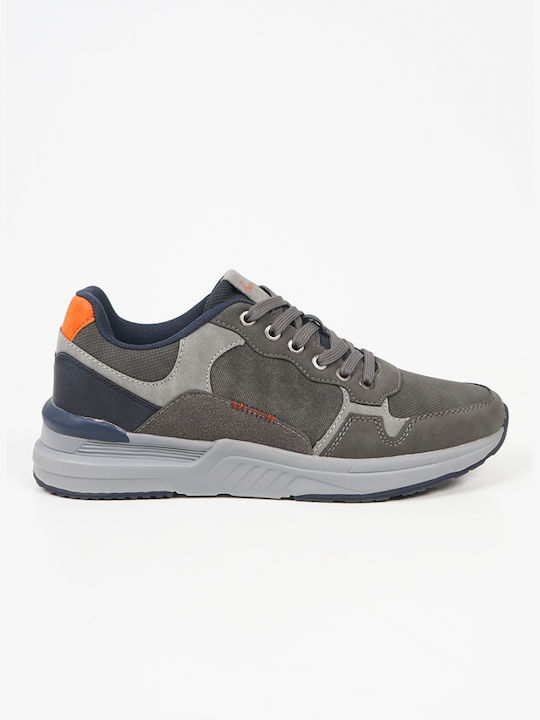 Piazza Shoes Herren Sneakers Gray