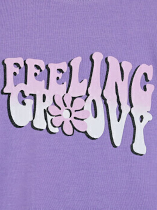 Kids' Shirt Long Sleeve Purple