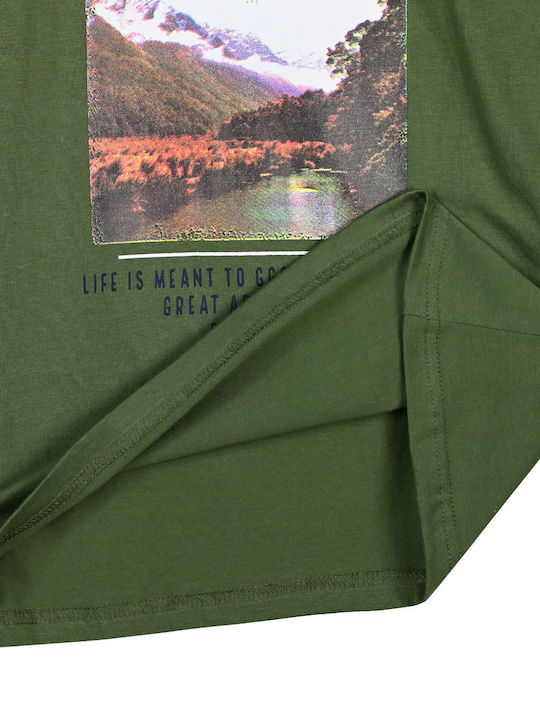 Kids' Shirt Long Sleeve Khaki