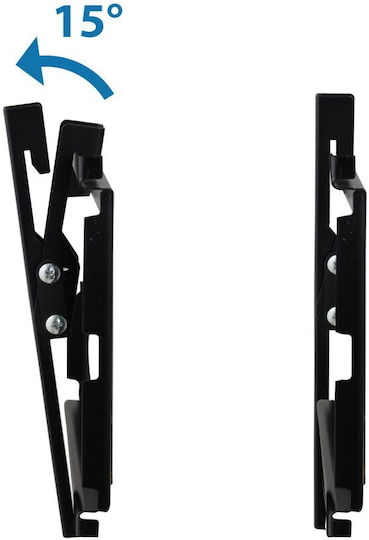 Esperanza ERW010 Wandhalterung für Fernseher bis 50" und 25kg Schwarz