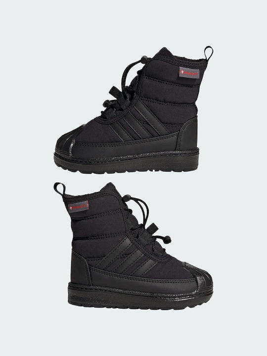 Superstar 360 Kinderstiefel Schwarze
