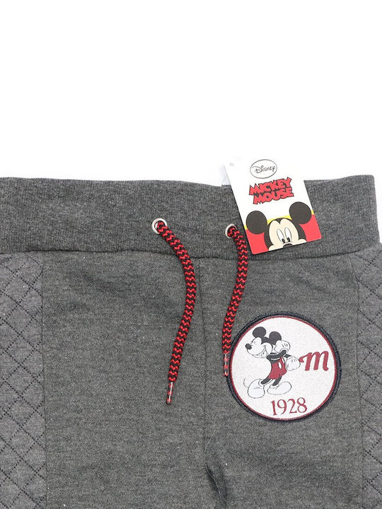 Disney Kids Sweatpants Gray 1pcs Mickey Mouse