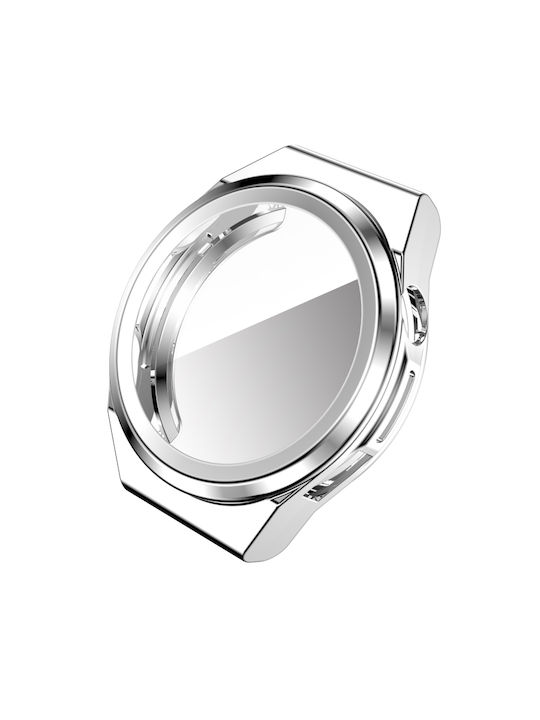 Schutz Silikonhülle in Silber Farbe für Huawei Watch GT Läufer