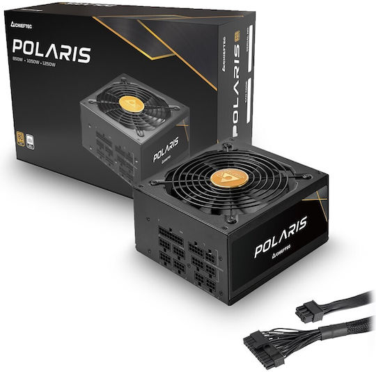 Chieftec Polaris 3.0 850W Μαύρο Τροφοδοτικό Υπολογιστή Full Modular 80 Plus Gold