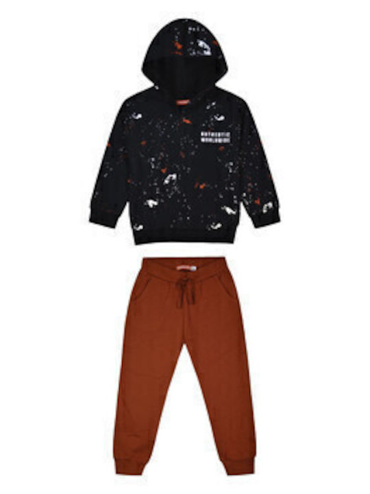 Kinder Sweatpants Set - Jogginganzug Schwarz 2Stück