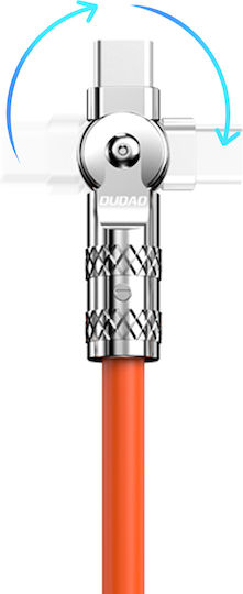 Dudao Usb USB-A zu Lightning Kabel 30W Orange 1m