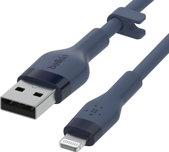 Belkin USB-A la Cablu Lightning Albastru 3m (CAA008BT3MBL)