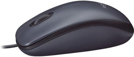 Logitech M100 Wired Mouse Black