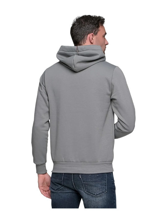 Sweatshirt with Hood Gray