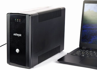 Energenie UPS Line-Interactive 850VA 510W with 2 Schuko Power Plugs