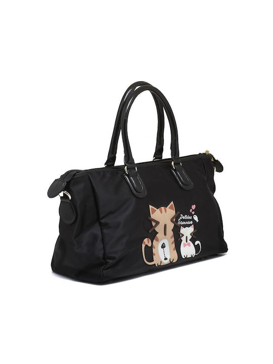 CreamBear Damen Tasche Hand Schwarz