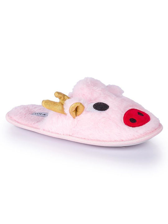 Voi & Noi Women's Slippers Pink