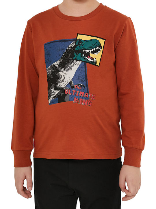 Roly Poly Kinder Schlafanzug Winterlich Orange