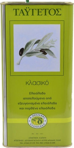 A. Douzenis Olivenöl Taygetos Klassisch mit Aroma Unverfälscht 4Es 1Stück
